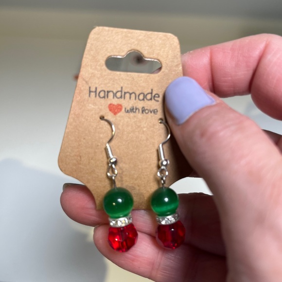 (2/$30) Handmade Festive Earrings - Picture 2 of 3